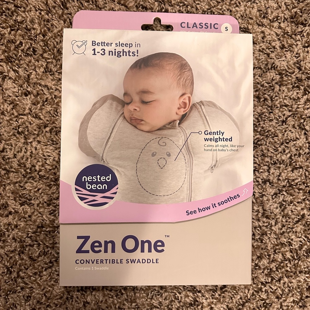 Nested Bean zen one convertible sleeper *Brand New, never out box*